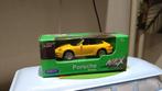 Welly Porsche 911 S Cabriolet Convertible 1:64 nieuw Yellow, Ophalen of Verzenden, Nieuw, Auto