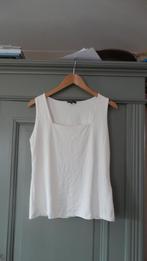 Roomwitte mouwloze top, maat L, Kleding | Dames, Tops, Verzenden, Wit, Maat 42/44 (L), Zo goed als nieuw