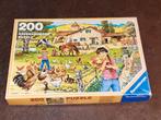 Vintage puzzel 200 boederij 1985 Ravensburger, Kinderen en Baby's, Speelgoed | Kinderpuzzels, 6 jaar of ouder, Gebruikt, Meer dan 50 stukjes