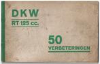 DKW RT125 50 verbeteringen 1940 brochure (dkw09), Ophalen of Verzenden, Overige merken