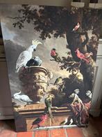 Groot schilderij “Menagerie”, Ophalen, Zo goed als nieuw, Schilderij, 75 cm of meer