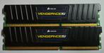 8GB DDR3 2x4GB PC3-12800 1600Mhz CorsairVengeance LP desktop, Computers en Software, RAM geheugen, Gebruikt, Verzenden, 8 GB, DDR3