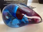 Vintage Kosta Boda HEARTBEAT ‘Soon’ ART GLASS Purple Vallien, Antiek en Kunst, Ophalen of Verzenden