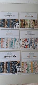 Scrappapier 6x6 Inc 12 volle blokken, Hobby en Vrije tijd, Scrapbooking, Ophalen of Verzenden, Nieuw, Overige merken