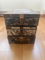 Drie originele, antieke Lips Dordrecht bankkluis laden, Ophalen of Verzenden