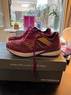 New Balance 990 V5 Bordeaux & Goud maat 39, New Balance, Ophalen of Verzenden, Rood, Sneakers of Gympen