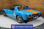 Porsche 914 cabriolet | Route 66 Auctions, Auto's, Oldtimers, Lederen bekleding, Overige carrosserieën, Blauw, Leder
