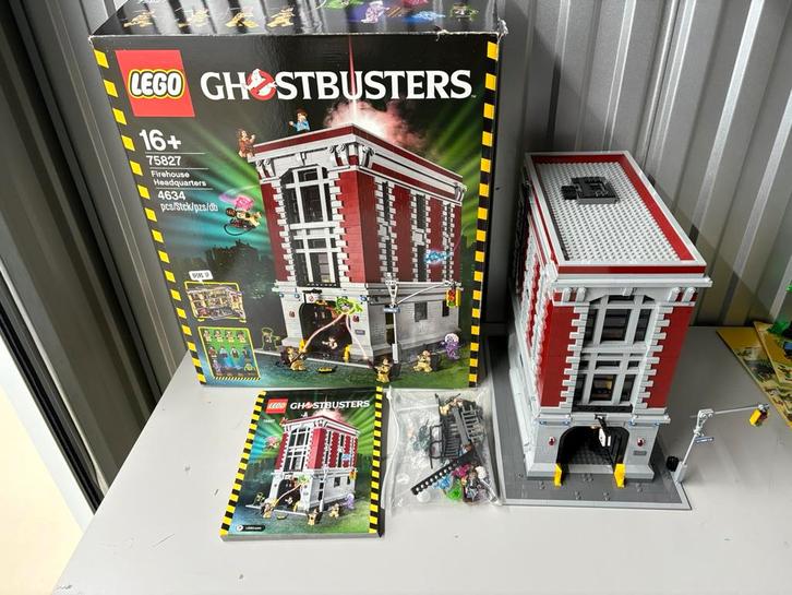 Lego Ghostbusters 75827 Firehouse Headquarters, Kinderen en Baby's, Speelgoed | Duplo en Lego, Zo goed als nieuw, Lego, Complete set