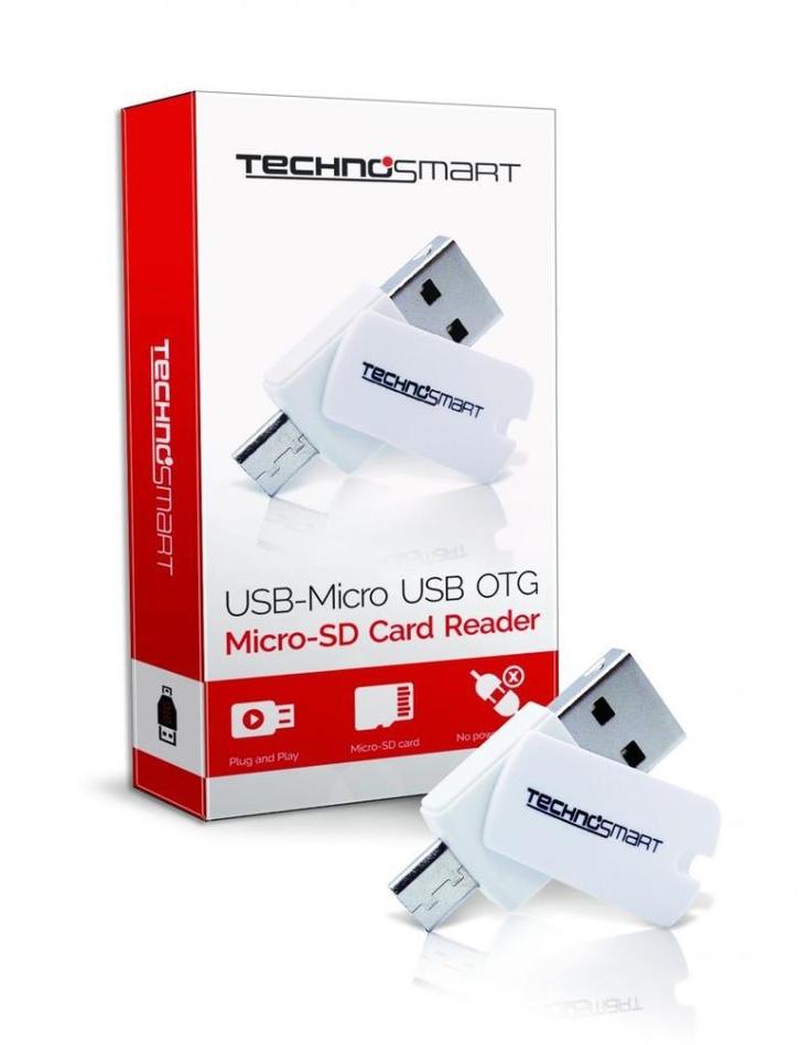 MICRO SD CARD READER, Computers en Software, Geheugenkaartlezers, Nieuw, Ophalen of Verzenden
