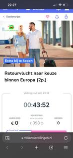 Five Star Reizen – Vouchercode vlucht voor 2pers t.w.v. €398, Twee personen, Vliegtuig, Buitenland, Met bestemming of datum