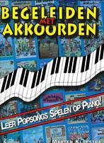 Begeleiden met Akkoorden nieuwstaat, Verzenden, Zo goed als nieuw, Les of Cursus, Piano