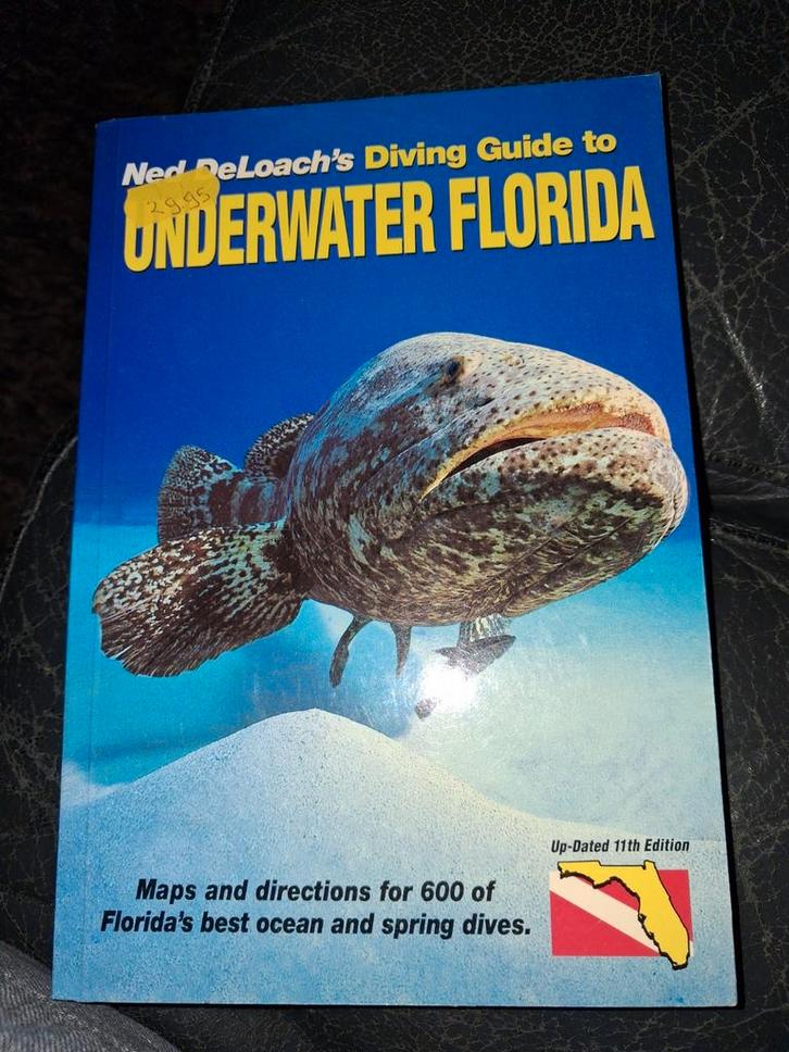 Duikgids Underwater Florida - Ned DeLoach, Boeken, Reisgidsen, Zo goed als nieuw, Reisgids of -boek, Noord-Amerika, Overige merken
