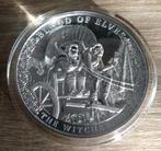 Zilver 2 oz munt - The Witcher - Blood of Elves - 2024, Ophalen, Zilver