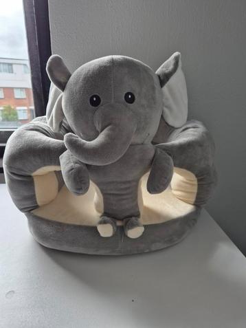 Pluche Babystoeltje - Olifant Design beschikbaar voor biedingen