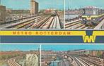 ROTTERDAM METRO STAD VIADUCTEN HAVEN- STADS- GEZICHTEN, Verzamelen, Ansichtkaarten | Nederland, Gelopen, Zuid-Holland, 1960 tot 1980