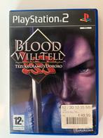 Blood Will Tell - PS2 Game, Avontuur en Actie, Gebruikt, 2 spelers, Eén computer
