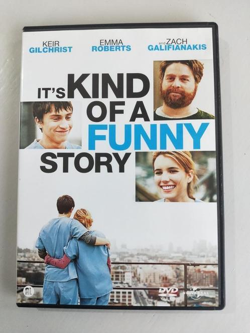 DVD It's kind of a funny story - met o.a. Zach Galifianakis, Cd's en Dvd's, Dvd's | Komedie, Zo goed als nieuw, Romantische komedie