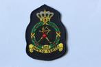 kroon  323  sqn  zwart, Verzenden, Zo goed als nieuw, Patch, Badge of Embleem