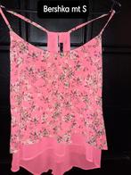 Festival topje van Bershka mt S, Zo goed als nieuw, Korte mouw, Roze, Maat 36 (S)
