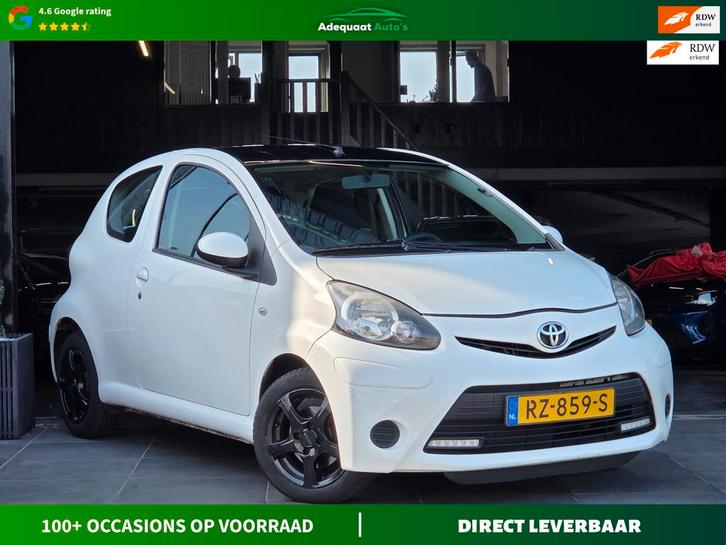 Toyota Aygo 1.0 VVT-i Dynamic Orange|Airco|Elek.ramen|APK, Auto's, Toyota, Bedrijf, Te koop, Aygo, ABS, Airbags, Airconditioning