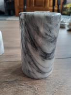 Marmeren vaasje, Overige kleuren, Ophalen of Verzenden, Minder dan 50 cm, Glas
