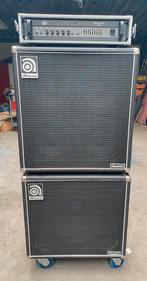 Ampeg 1x15 4x10 Speakerkasten B2R  Amp Stack plus toebehoren, Muziek en Instrumenten, Versterkers | Bas en Gitaar, Ophalen, Gebruikt