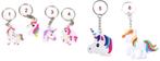 Fantastische EENHOORN - UNICORN Sleutelhanger € 3,95 p/st, Verzenden, Nieuw