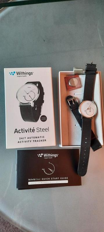 Withings Activité steel horloge in doos. beschikbaar voor biedingen