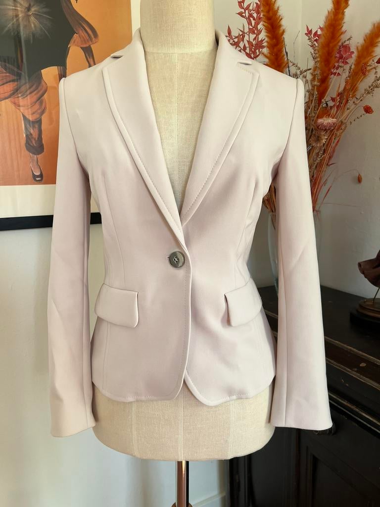 Marccain Marc Cain colbert jasje roze mt 36 ZGAN, Ophalen of Verzenden, Zo goed als nieuw, Maat 36 (S), Roze