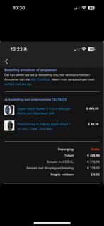 Apple watch serie 9, Tickets en Kaartjes, Concerten | Pop, Eén persoon