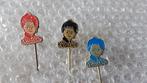 3 verschillende kleuren speldjes klaasje, Verzamelen, Speldjes, Pins en Buttons, Ophalen of Verzenden, Zo goed als nieuw, Overige onderwerpen