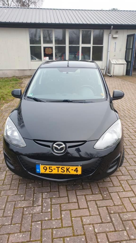 Mazda 2 LPG 1.3 Bifuel 75pk 5D 2012 Zwart, Auto's, Mazda, Bedrijf, ABS, Airbags, Airconditioning, Boordcomputer, Centrale vergrendeling