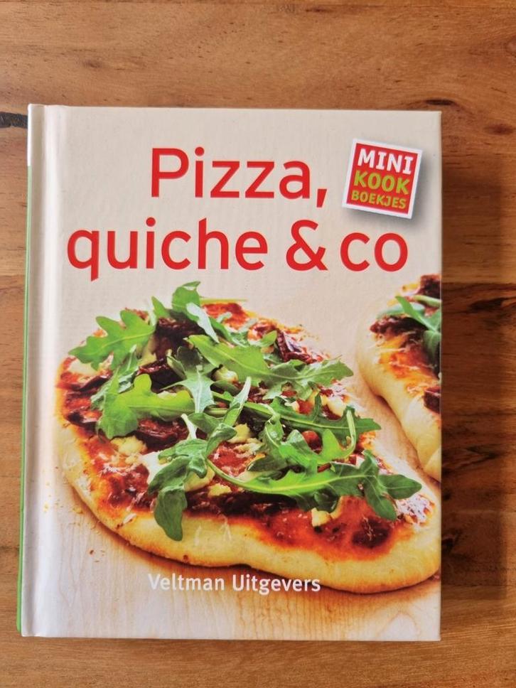 Mini kookboekjes Pizza, quiche & co, Boeken, Kookboeken, Nieuw, Tapas, Hapjes en Dim Sum, Italië, Gezond koken, Vegetarisch, Ophalen of Verzenden