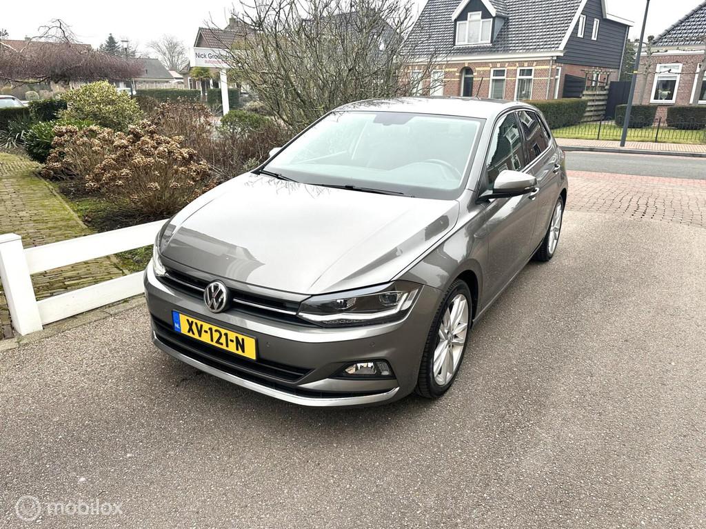 Volkswagen Polo 1.0 TSI 95PK AUTOMAAT DSG HIGHLINE 1E EIGENA, Stof, Gebruikt, Euro 6, Met garantie (alle)