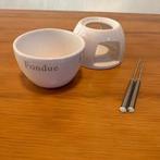 Mini fondue set – keramiek, Witgoed en Apparatuur, Fonduesets, Ophalen, Fondueset