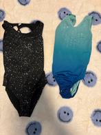 Turnpakjes - Zwart (12 jaar) & Blauw/Groen (9 jaar), Kinderen en Baby's, Kinderkleding | Kinder-zwemkleding, Gebruikt, Meisje
