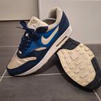 Nike Air Max 1 Midnight Navy White Soar 45 / 11, Blauw, Nike, Ophalen of Verzenden, Sneakers of Gympen