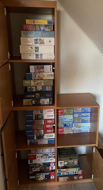 Goede legpuzzels 500 1000 3000 stukjes ( 1000 3,- per stuk) beschikbaar voor biedingen