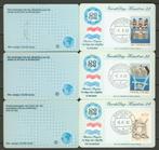 Eerstedag Kaart Nr.22-23-24 1982 Filatelistische Dienst EK-8, Ophalen of Verzenden, Na 1940, Gestempeld