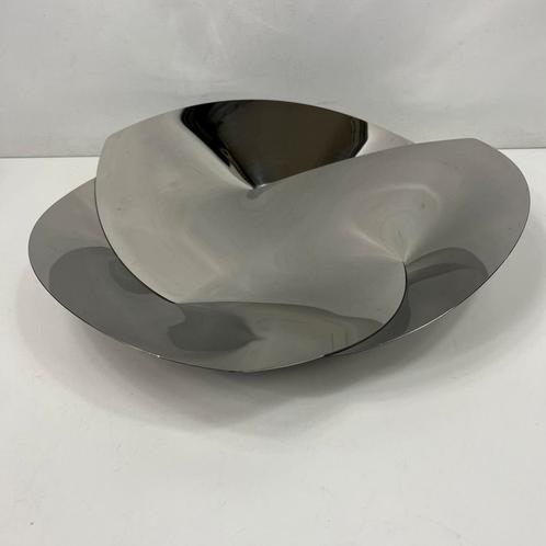 Alessi fruitschaal - resonance - Alice Abi, Huis en Inrichting, Woonaccessoires | Schalen en Manden, Gebruikt, Schaal, Rond, Overige materialen
