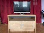 Tv meubel – eikenkleur – houten tv kast 95 cm, Huis en Inrichting, Ophalen, Gebruikt, 50 tot 100 cm, Scandinavisch / modern landelijk