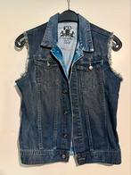 Spijker gilet • Denim jack zonder mouwen • XS • Men, Ophalen of Verzenden, Zo goed als nieuw, Maat 46 (S) of kleiner, Blauw