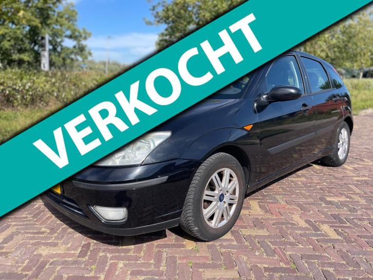 Ford Focus 1.6-16V Futura-Leer-Airco, Auto's, Ford, Bedrijf, Te koop, Focus, ABS, Airbags, Airconditioning, Boordcomputer, Centrale vergrendeling