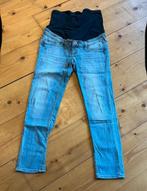 Zwangerschapsbroek H&M Skinny Ankle High Rib mt38, Kleding | Dames, Positiekleding, Maat 38/40 (M), H&M, Blauw, Ophalen of Verzenden