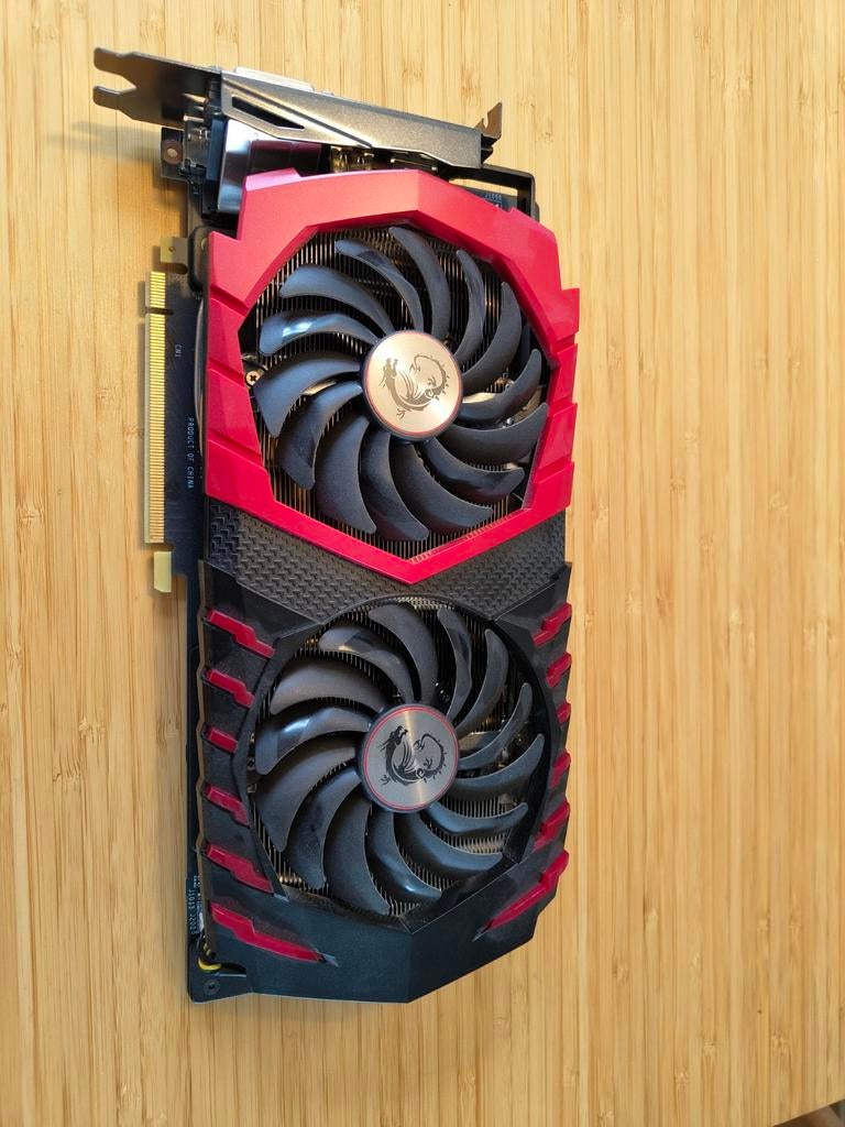 Geforce GTX 1060 6GB Grafische Kaart, PCI-Express 3, Gebruikt, HDMI, Ophalen of Verzenden