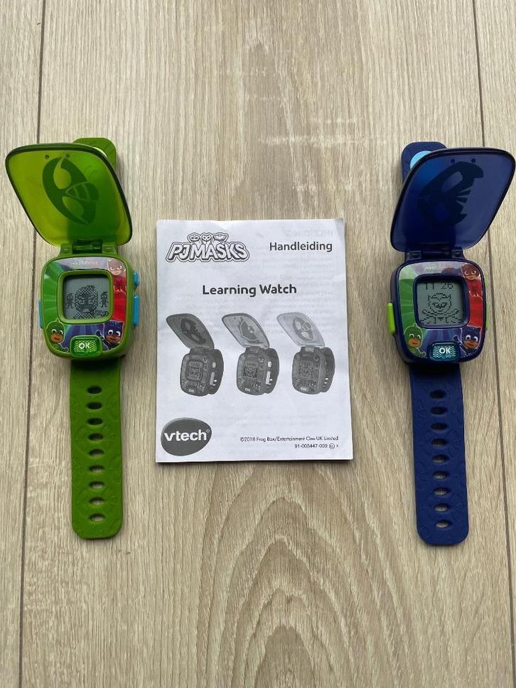 Vtech horloge PJ Masks, Kinderen en Baby's, Speelgoed | Actiefiguren, Zo goed als nieuw, Ophalen