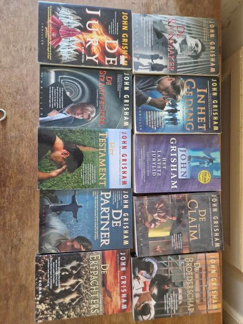 John Grisham 10 boeken, Boeken, Avontuur en Actie, Gelezen, Ophalen of Verzenden