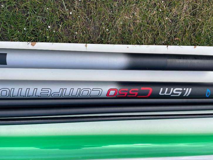 vaste hengel Cresta 11.50 mtr, Watersport en Boten, Hengelsport | Witvissen, Nieuw, Vaste hengel, Ophalen