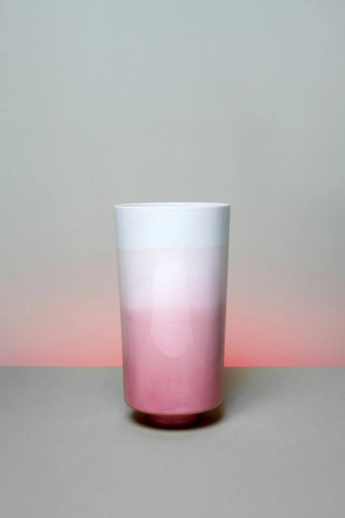 Studio RENS Reddisch vaas, Antiek en Kunst, Kunst | Designobjecten, Ophalen of Verzenden