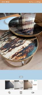 Nieuwe set Richmond Blair Salontafels, Huis en Inrichting, Ophalen, 50 tot 100 cm, Rond, Nieuw